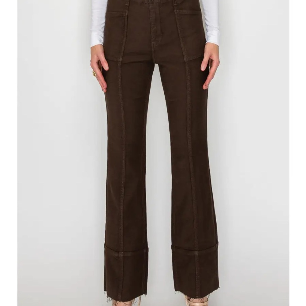 Tummy Control High Rise Bootcut Jeans - Picture 2 of 9